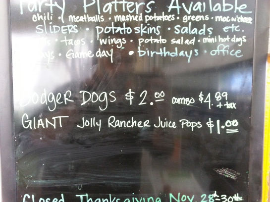 GIANT Jolly Rancher juice pops :)